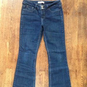 LEVI'S 526 SLENDER BOOT Dark Blue Jeans 30x29